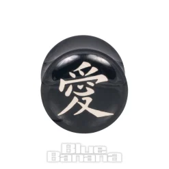 Blue Banana Symbol Plug (Black)
