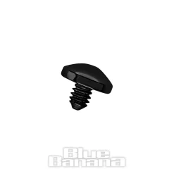 Blue Banana Titanium 3mm Microdermal Top (Black)