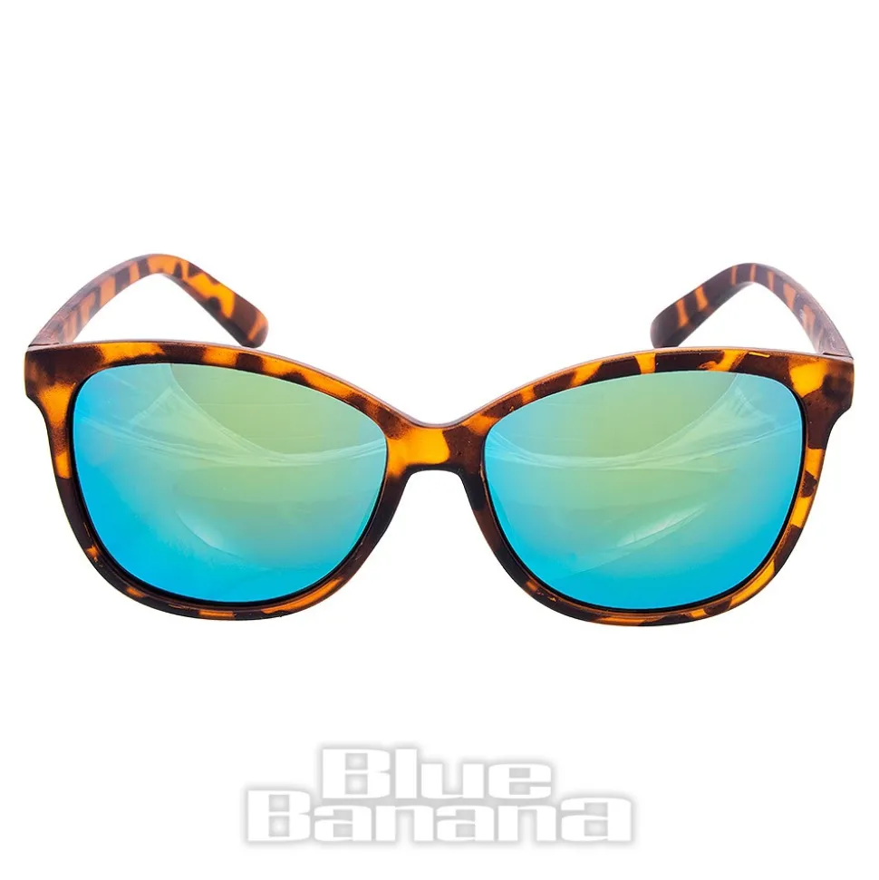 Blue Banana Tortoiseshell Sunglasses (Brown)