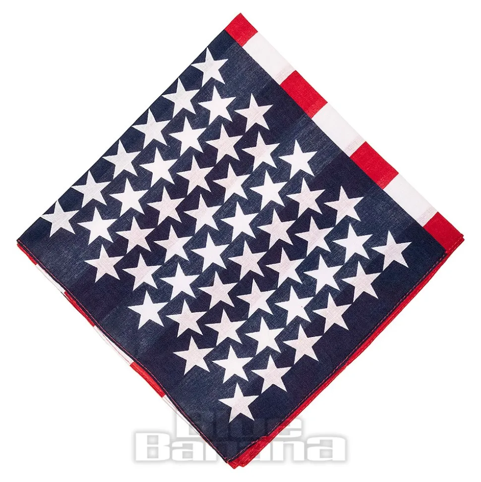 Blue Banana USA Flag Bandana (Red/White/Blue)