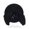 Blue Banana Vinyl Record Pin Badge (Black)