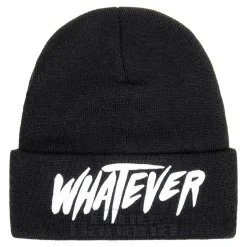 Blue Banana Whatever Beanie Hat (Black)