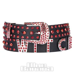 Blue Banana Witch Belt (Black/Red)