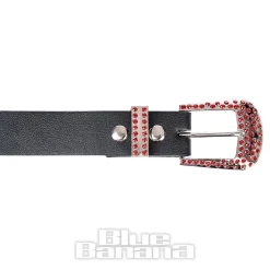 Blue Banana Witch Belt (Black/Red)