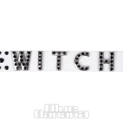 Blue Banana Witch Belt (Black/White)