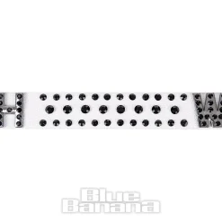 Blue Banana Witch Belt (Black/White)