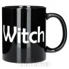 Blue Banana Witch Mug (Black)