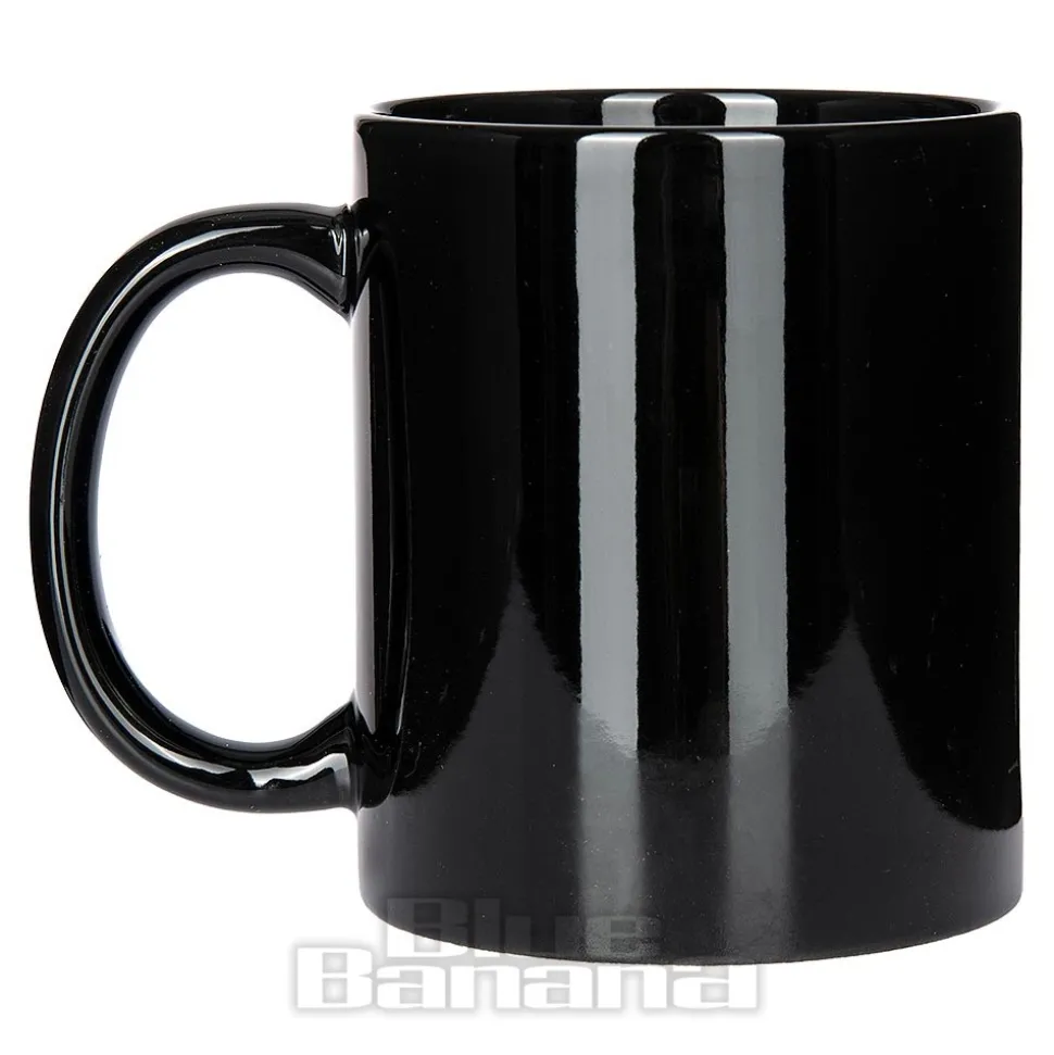 Blue Banana Witch Mug (Black)