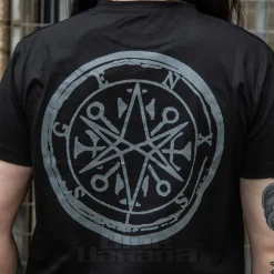 Bring Me The Horizon Official Metal Logo Genxsis Crop T Shirt (Black)