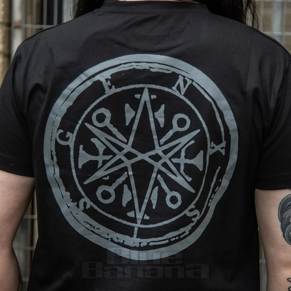 Bring Me The Horizon Official Metal Logo Genxsis Crop T Shirt (Black)