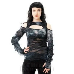 Chemical Black Viola Top (Grey)