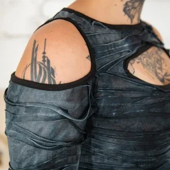 Chemical Black Viola Top (Grey)