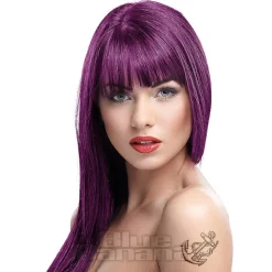 Crazy Color Semi-Permanent Hair Dye 100ml (Aubergine)