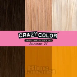 Crazy Color Semi-Permanent Hair Dye 100ml (Anarchy UV)