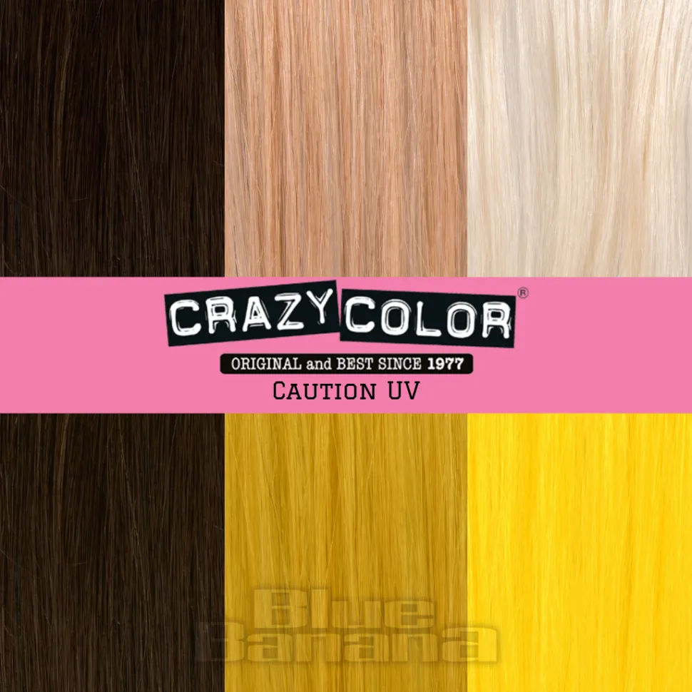 Crazy Color Semi-Permanent Hair Dye 100ml (Caution UV)