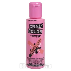 Crazy Color Semi-Permanent Hair Dye 100ml (Peachy Coral)