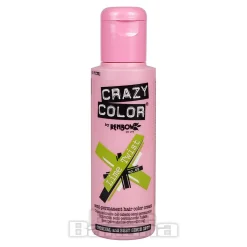 Crazy Color Semi-Permanent Hair Dye 100ml (Lime Twist)