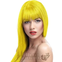 Crazy Color Semi-Permanent Hair Dye 100ml (Canary Yellow)