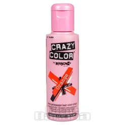 Crazy Color Semi-Permanent Hair Dye 100ml (Orange)