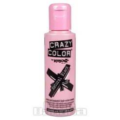 Crazy Color Semi-Permanent Hair Dye 100ml (Natural Black)