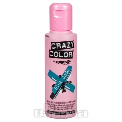Crazy Color Semi-Permanent Hair Dye 100ml (Blue Jade)