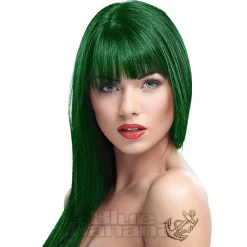 Crazy Color Semi-Permanent Hair Dye 100ml (Emerald Green)