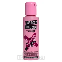 Crazy Color Semi-Permanent Hair Dye 100ml (Cyclamen Red)