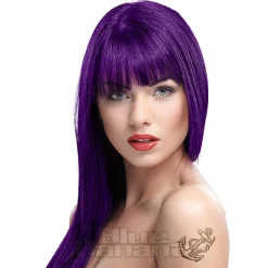 Crazy Color Semi-Permanent Hair Dye 100ml (Violette)