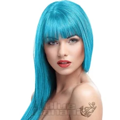 Crazy Color Semi-Permanent Hair Dye 100ml (Bubblegum Blue)