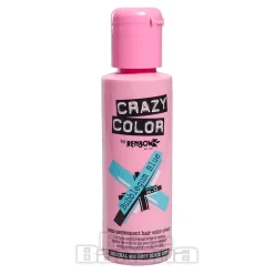 Crazy Color Semi-Permanent Hair Dye 100ml (Bubblegum Blue)