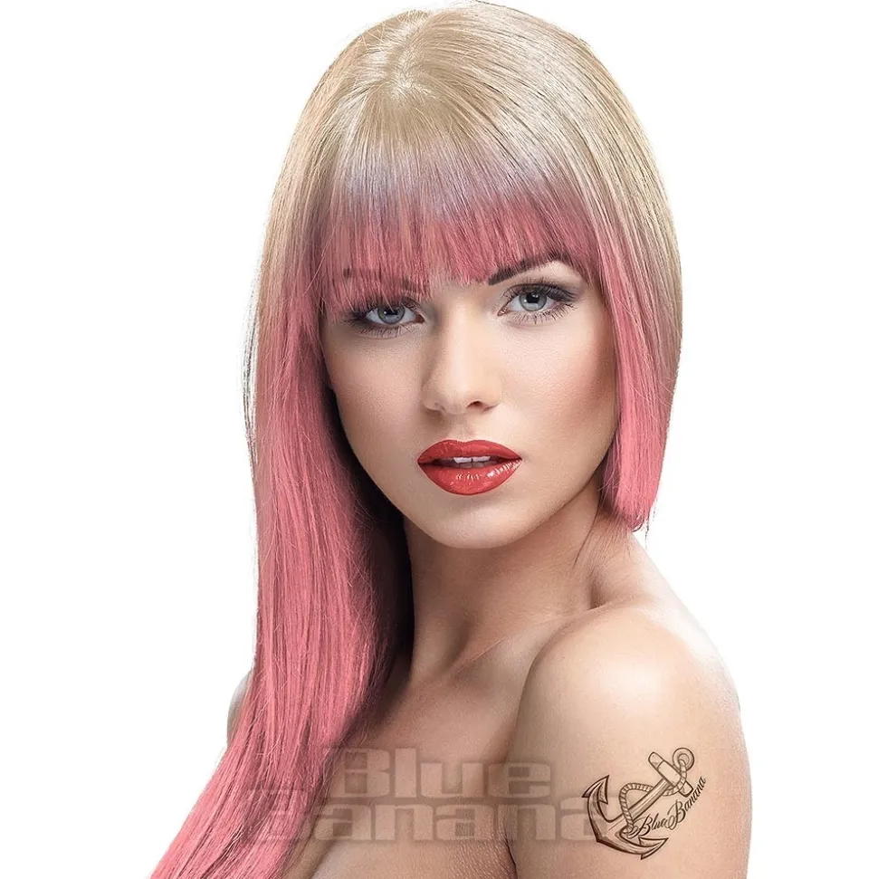 Crazy Color Temporary Pastel Hair Spray 250ml (Peachy Coral)