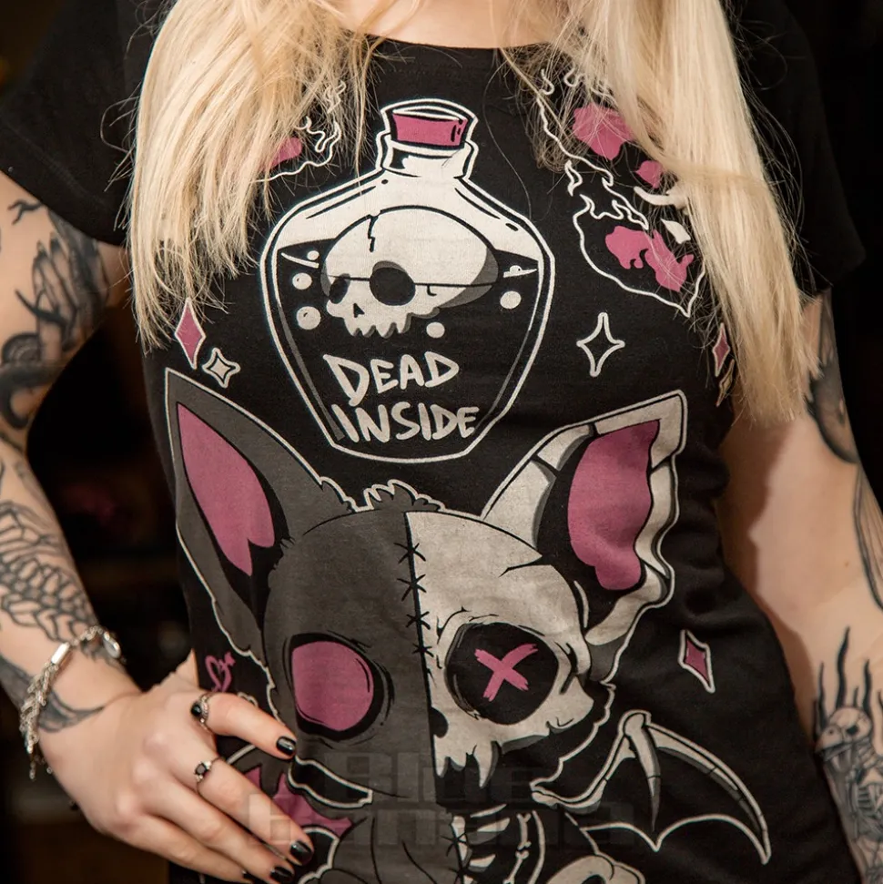 Cupcake Cult Bat Potion T-Shirt (Black)