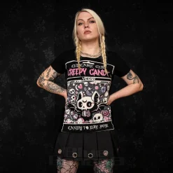 Cupcake Cult Creepy Candy T-Shirt (Black)