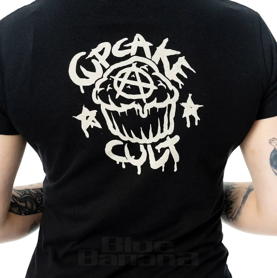 Cupcake Cult Moonlight T-Shirt (Black/White)
