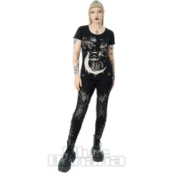 Cupcake Cult Moonlight T-Shirt (Black/White)