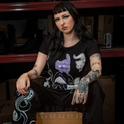 Cupcake Cult Nine Lives T-Shirt (Black)