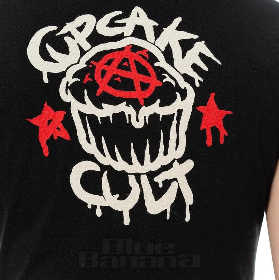 Cupcake Cult Phantom Kitty T-Shirt (Black)