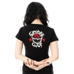 Cupcake Cult Phantom Kitty T-Shirt (Black)