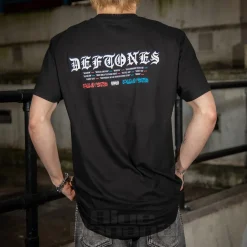 Deftones Static Skull T-Shirt (Black)