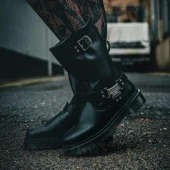 Dr Martens Anistone Hi Boots (Black)