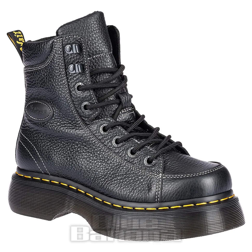 Dr Martens Buzz 8 Eye Boots (Black)