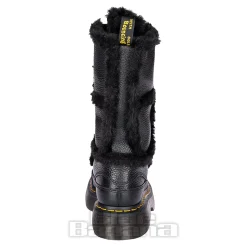 Dr Martens Buzz Faux Fur Boots (Black)