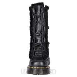 Dr Martens Buzz Faux Fur Boots (Black)