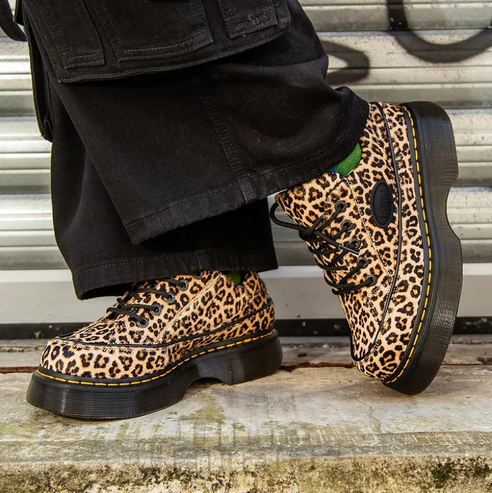 Dr Martens Buzz 5 Lace Mini Shoe (Leopard)