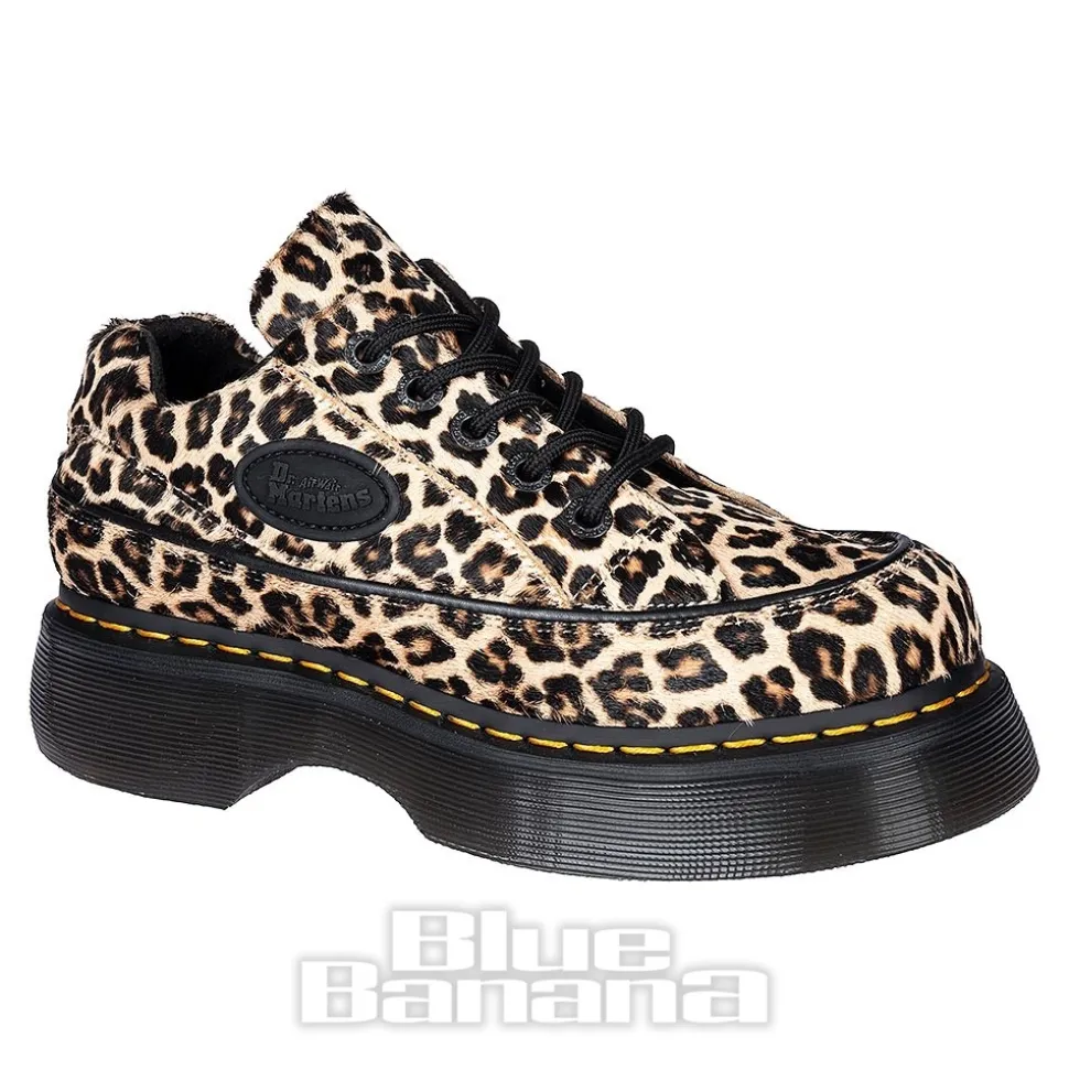 Dr Martens Buzz 5 Lace Mini Shoe (Leopard)