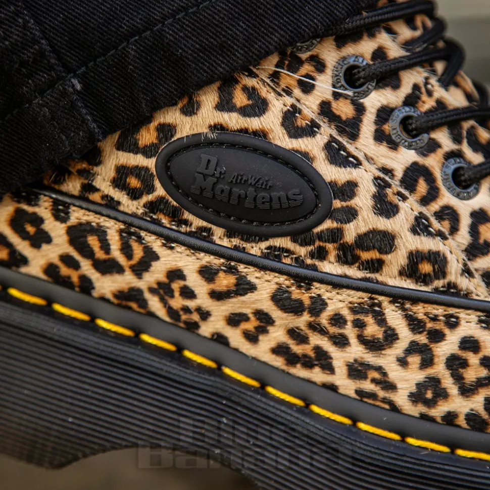 Dr Martens Buzz 5 Lace Mini Shoe (Leopard)