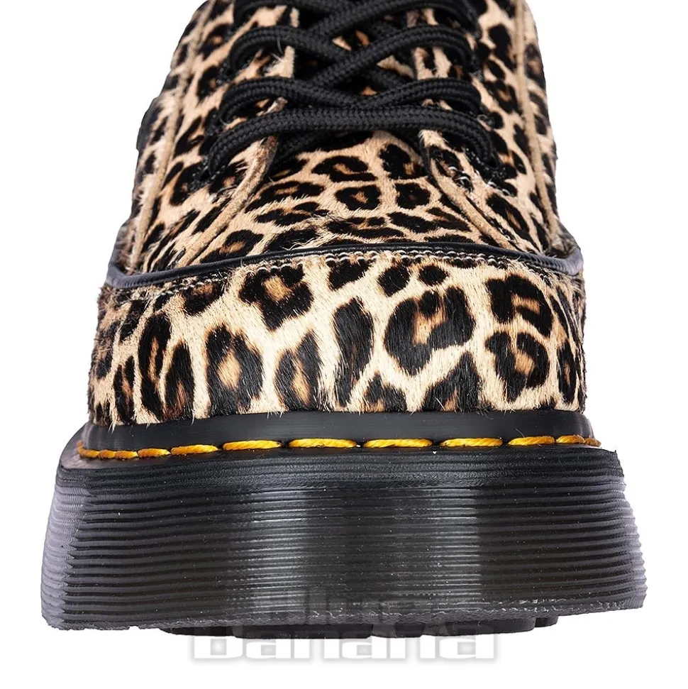 Dr Martens Buzz 5 Lace Mini Shoe (Leopard)