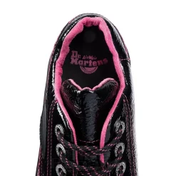 Dr Martens Buzz Patent Shoe (Black/Pink)