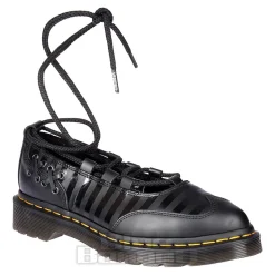 Dr Martens Elphie II Wednesday Shoes (Black)
