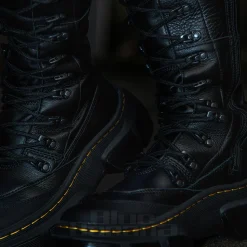 Dr Martens Hi-Soft Leather Boots (Black)